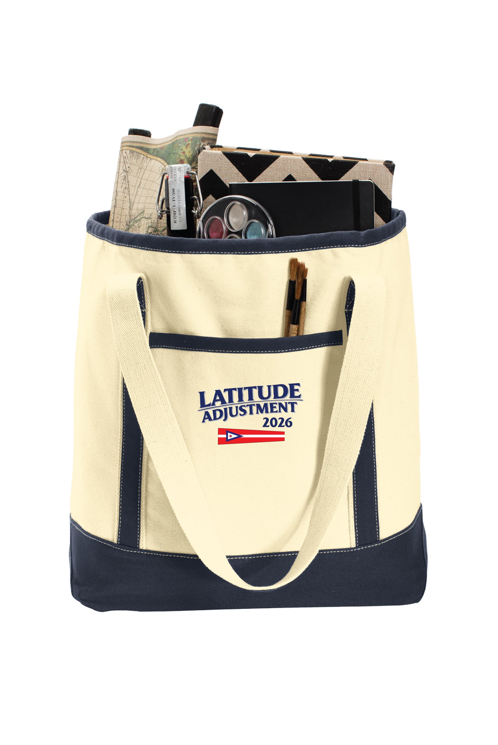 BG413 Port Authority® Large Cotton Canvas Tote